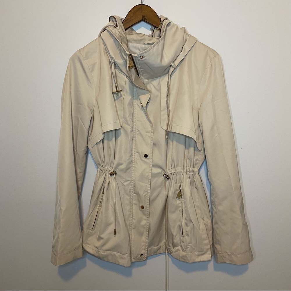 Zara Cream Windbreaker